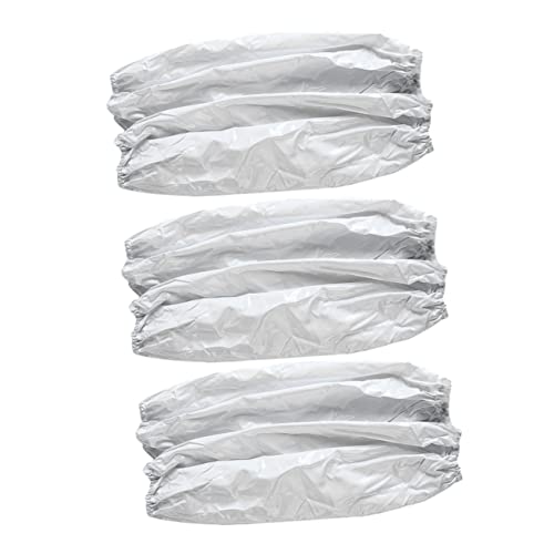 Unomor Non-slip Pvc Oversleeve Arm Sleeves for Cooking 3 Pairs Set Oilproof and Easy to Wear
