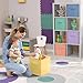 Sorbus Fabric Storage Cubes - 6 Foldable Storage Bins for Organizing Pantry, Cubbies, Toy Box - Clothes Storage & Closet Organizer - 13 Inch Collapsible Cube Baskets for Shelves with Handle