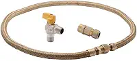 Kit Instalação Gás GN/GLP Encanado para Fogão/Cooktop e Forno com Registro (EKIT112)