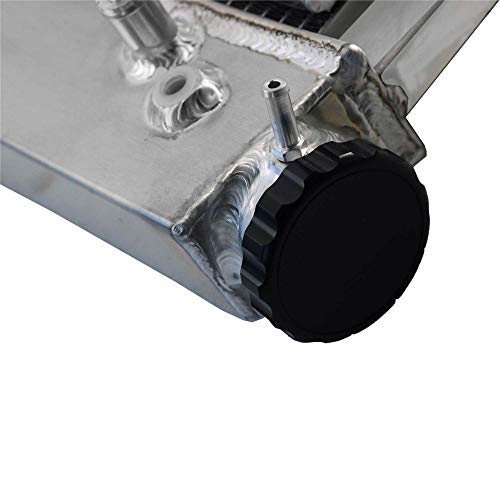 OzCoolingParts New Designs 3 Row Core Full Aluminum Radiator + 2 x 12" Fan w/Louver Shroud for 1967-1972 Chevy GMC C/K/S/T/G Series C10 C20 K10 K20 K30 Suburban Pickup Truck Blazer