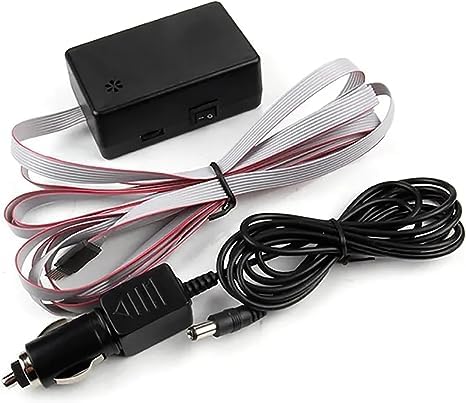 KINGCOO Sound Music Activated Sensor Car Sticker Equalizer Rhythm LED Flash Light Audio Voice Rhythm Light (90×25cm, Multicolor)