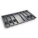 Produktbild Orga-Box® IV UNIVERSAL Besteckeinsatz Besteckkasten silbergrau für 90er Schublade (473,5 x 826 mm)