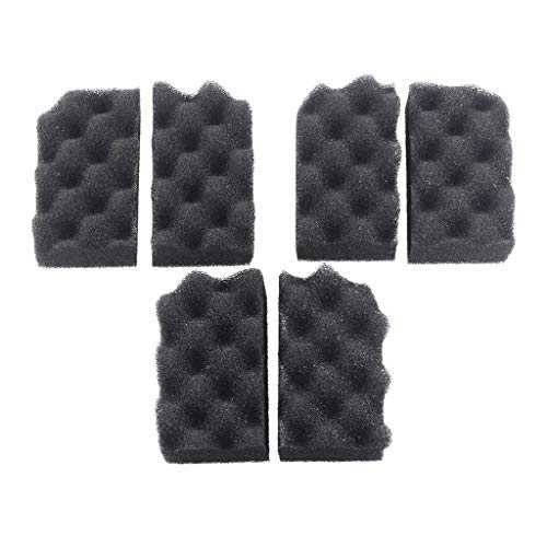 INGVIEE 6 Pièces Compatible Bio Foam Plus Mousse pour Fluval 304 305 306 307 404 405 406 407 Filtre