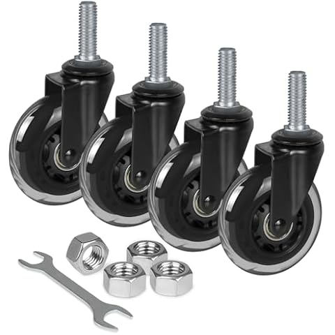 8T8 3 Inch Heavy Duty Caster Wheels Cover
