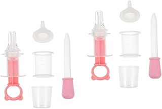 Mipcase 24 Pçs Alimentador De Animais De Estimação Alimentador De Cachorros Dispensador De Líquido Oral Dispensador De Gatos Kits De Alimentação De Gatos Alimentador De Cães Pp Silicone