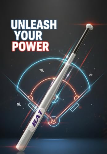 Image of Morex Baseball Bat | 32 Inch | Heavy Duty Steel Metal and Aluminium Alloy Sports Bat with Anti-Slip Grip for Baseball Game, Best for Beginners, Training and Self Defense. (Silver)