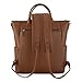 Montana West Wrangler Womens Convertible Backpack Purse Anti-Theft Brown Backpack with Adjustable Crossbody Shoulder Strap for Work Travel WG175-9110BR