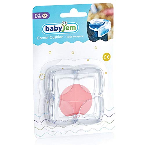 BabyJem 1110521 Protection d'angle de sécurité Blanc Cover