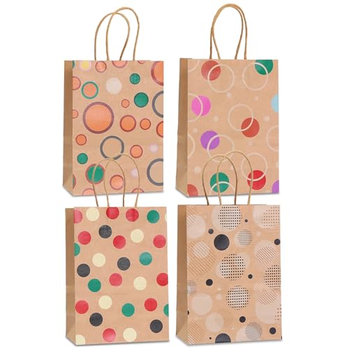 Sacs cadeaux vintage à pois piqiya, l'emballage idéal pour vos surprises