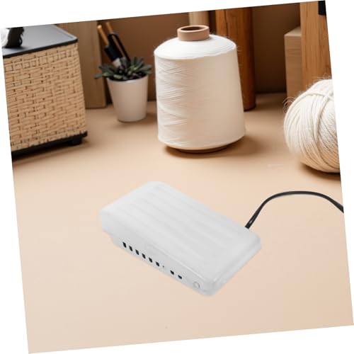 Pédale de machine à coudre blanche TOPBATHY pour remplacement de commande