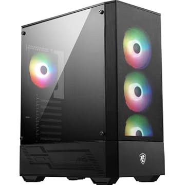 Gabinete MSI MAG FORGE 112R ARGB FAN Mid Tower - 306-7G16X23-809