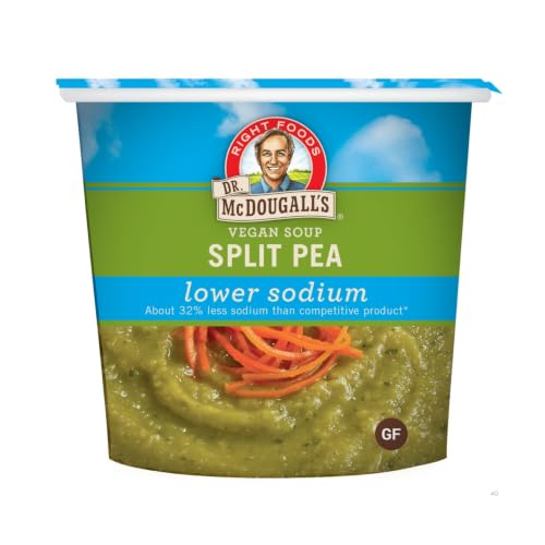 Dr. McDougall's Lower Sodium Vegan Split Pea Soup Cup -