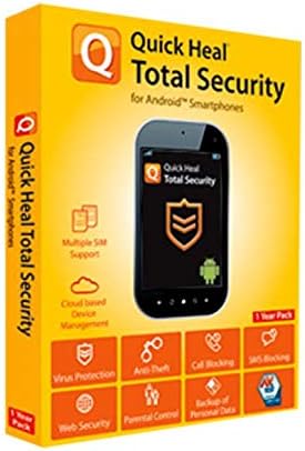 QuickHeal Quick Heal Total Security For Android 1 User ,1year