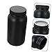 Alipis 1Pc Black Wide Mouth Bottle Hdpe Plastic Laboratory Container for Chemicals Water and Industrial Use Versatile and Practical Sample Packaging