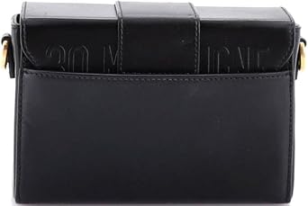 Pre-Loved 30 Montaigne Box Bag Leather, Black