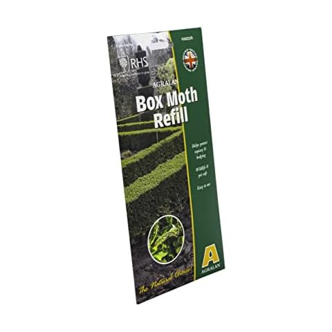 Agralan RHS Approved Natural Buxus Box Moth Refill | Includes 4 Pheromone Lures Cover