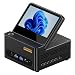 AOOSTAR mini pc gaming ryzen7 h255 Radeon 780M Desktop Computer, 24G DDR5,1T PCIE4.0 SSD, Dual USB4,Oculink,Dual LAN 2.5G,HDMI2.1,USB3.2 * 3,USB2.0,Fingerprint Unlock,Quad Display gflip-pc