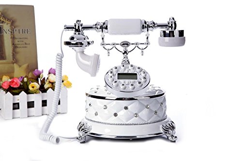 Téléphone fixe antique créatif pour sublimer votre bureau de travail