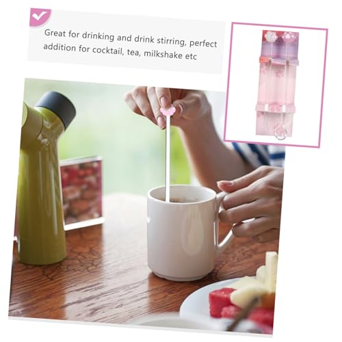 Tige de mélange de cocktail et agitateur de vin en verre réutilisable pour boisson chaude froide - 5