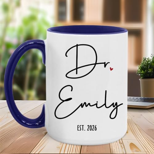 Taza personalizada para doctorado 11oz miniatura 4