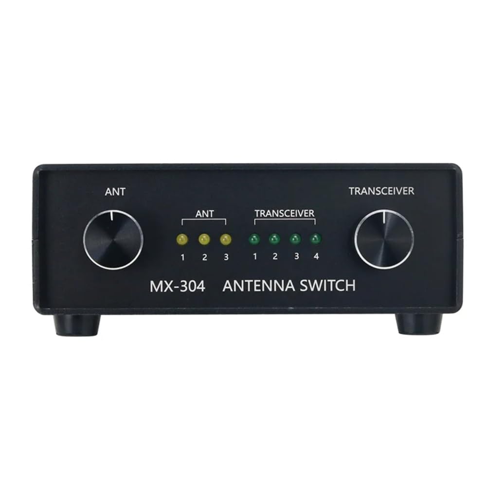 MX-304 Commutatore Antenna Commutatore Ricetrasmettitore SDR per Tre Antenne e Ricetrasmettitori