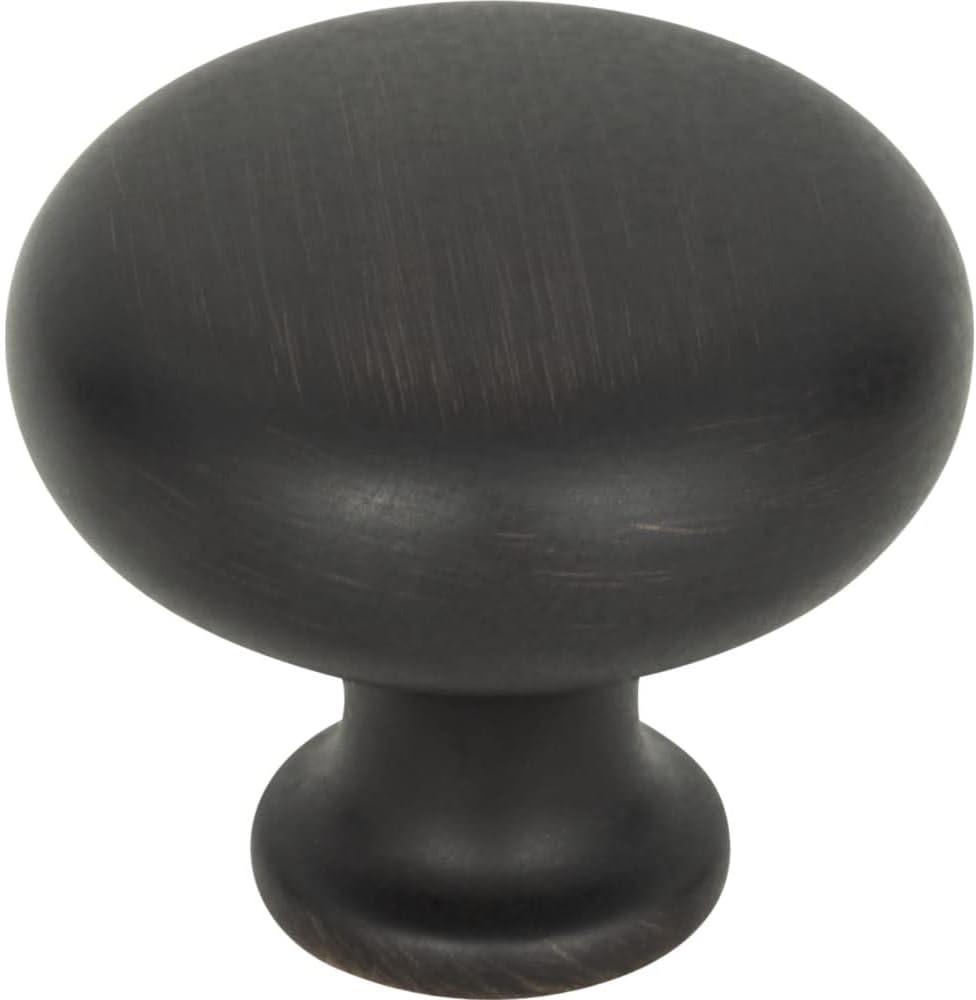 Atlas Homewares A819-PN 1-1/4-Inch Euro-Tech Collection Round Knob, Polished Nickel