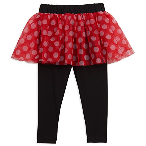 Image of Disney Minnie Mouse T-Shirt Mesh Skirt Leggings Set