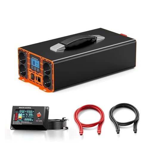 Convertisseur 12v 220v 5000W onde sinusoïdale pure pour onduleur voiture