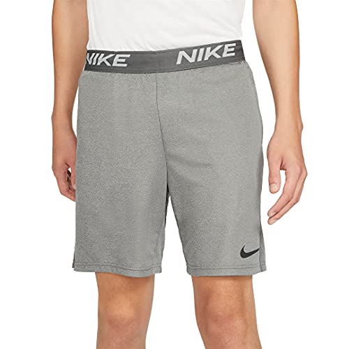 Short Nike Dri-FIT Knit Veneer Cz1265-068 gris S anti-transpiration pour entraînement