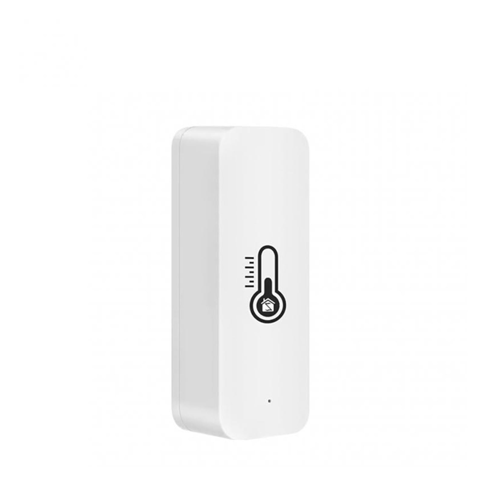 Alarme Intelligente, Thermomètre d'intérieur intelligent avec capteur de température et d'humidité, alarme sonore, for une vie intelligente(ZigB)