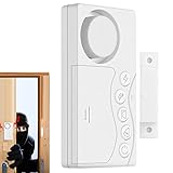 ∞【Indicador de batería baja】 Use esta alarma de puerta de refrigerador, sabrá fácilmente cuándo reemplazar las baterías con su indicador de batería baja y reemplace la batería a tiempo para asegurarse de que el equipo funcione normalmente.