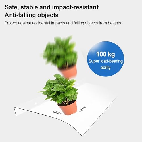 Auvent transparent contre infiltrations d'eau de pluie pour porte d'habitation - 3