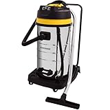 Syntrox Germany 3900 Watt 100 Liter Staubsauger Edelstahl Industriesauger Nass...