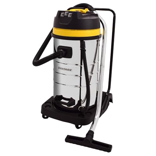 Syntrox Germany Nass- und Trockensauger 3900 Watt 100 Liter