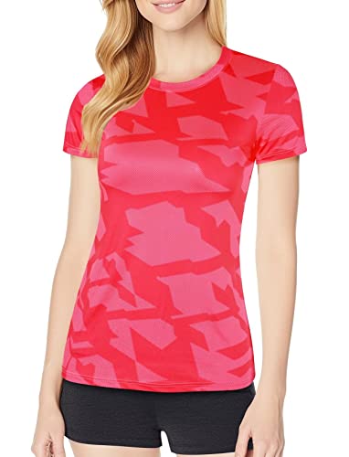 Zengjo Workout Tees For Women Sweat Wicking(Hot Pink,S) #TOP1