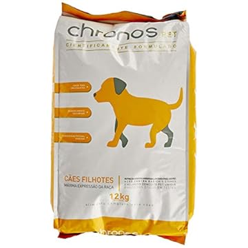 Chronos Ração Pet Super Premium Para Cães Filhotes De Raças Pequenas Sabor Frango 12Kg