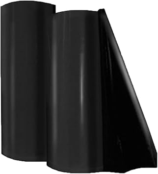 Image GDHY Outdoor Pond Liner Black Fish Ponds Skins Impermeable Membrane PVC Durable Water Garden Pools Tarpaulin Liners For Fountains, Koi Ponds And Retention Basins