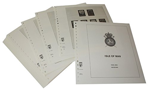 LINDNER Das Original Man, Isle of - Feuilles pré-imprimées Année 1997-2005