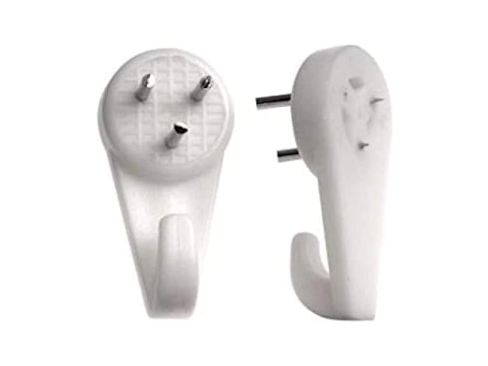 Non Trace Picture Hooks Nylon Invisible Hard Wall Drywall 30mm White