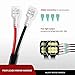 Nilight Led Light Bar Wiring Harness Kit 16AWG 12V On Off Waterproof Switch Power Relay Blade Fuse-4 Leads