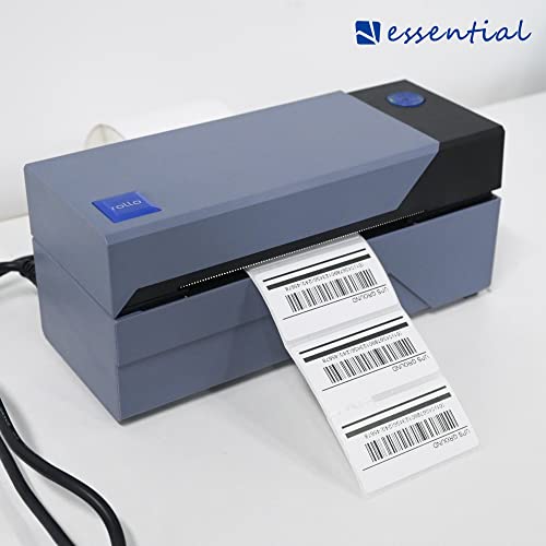 ESSENTIAL 2.25"x 1.25" (57mm ×32mm) White Direct Thermal Barcode Labels, Shipping Labels, Compatible with Zebra & Rollo Label Printer, 1000 Labels of Roll (1 Roll) image 2