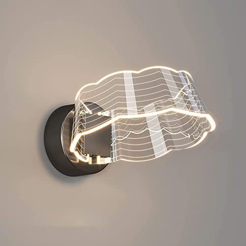 Lámpara de pared LED WQHPLMD, iluminación nórdica de alta elegancia para salones modernos