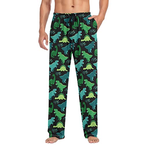 Fashion Cats & Dogs Pajama Pants for Men - Lounge Pants with Pockets & Drawstring3