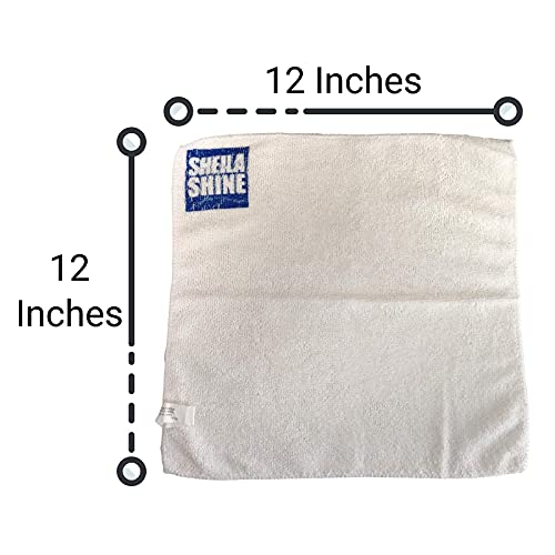 Sheila Shine Stainless Steel Polish And Cloth | Only The Sun Shines Brighter | Microfiber Cleaning Cloth | 10 Ounce Aerosol Can #TOP2