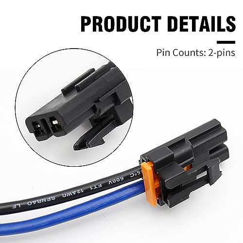 Image of SYOWADA 1575221 Blower Motor Wiring Harness Replacement for Gmc Sierra 1500 & 2500, 22957044 Wiring Harness Replacement for Chevrolet Silverado Suburban Tahoe