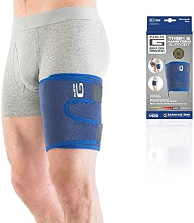 Neo G Thigh Support Hamstring Support to Quadriceps and Hamstring Muscles  Hamstring Compression Sleeve for Sprains, Strains, Pulled Muscles, Sports Injury  Adjustable  Class 1 Medical Device