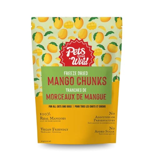 Pets Gone Wild Freeze Dried Mango Dog Treats | 100%