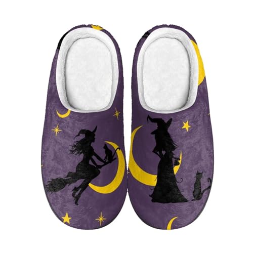 Christmas Slippers for Unisex Adult Comfy Warm Bedroom Slippers Halloween House Shoes2