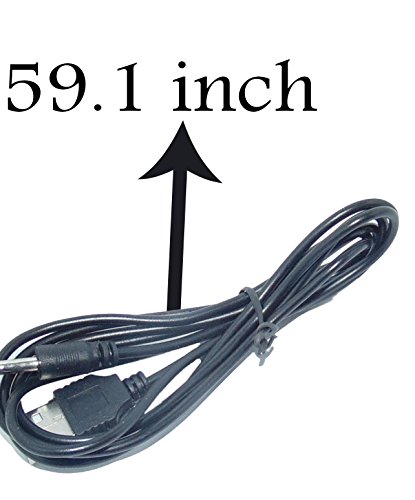 MOKOQI 4.9 FT (1.5 M) USB Cord for Romantic Rotating Cosmos Star Sky Moon Projector , Rotation Night Projection for Children Kids Bedroom