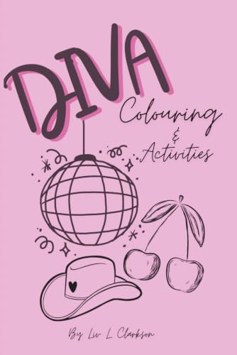 DIVA Colouring & Activities: Colour your diva heart out image 2